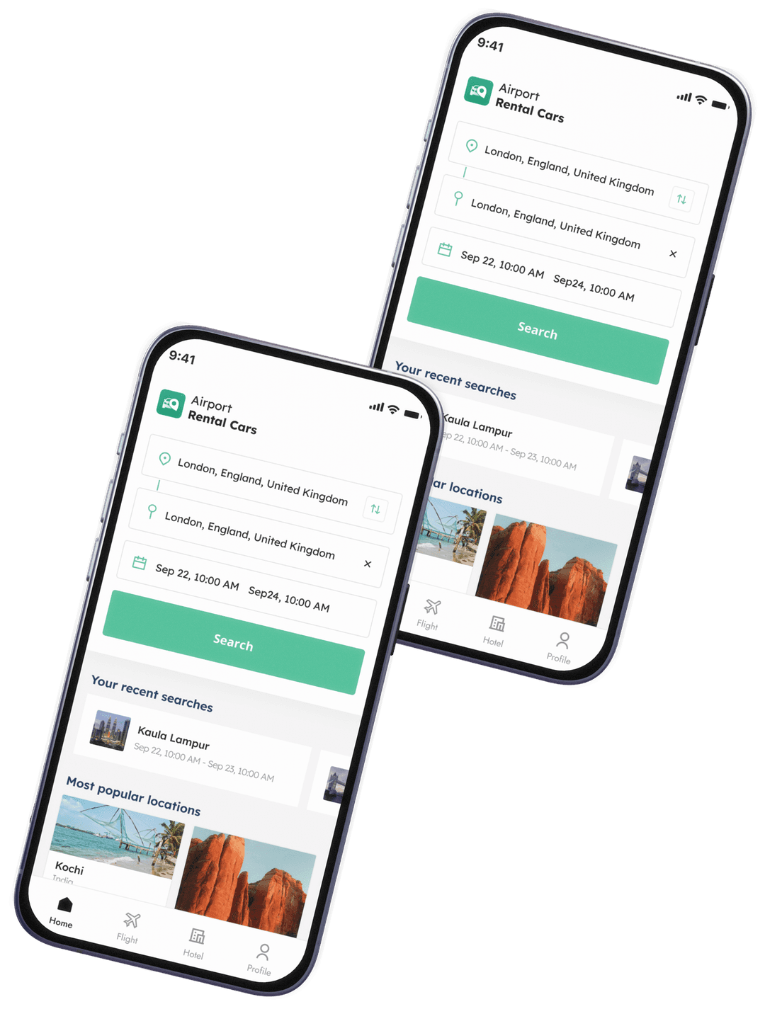 HotelsGrab App UI
